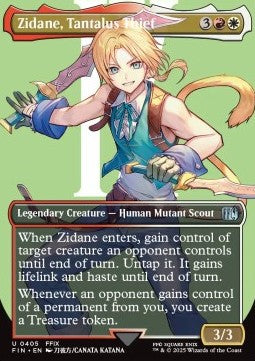 Zidane, Tantalus Thief (V.1) - Magic: The Gathering - FINAL FANTASY: Extras (Uncommon) [XFIN-405]