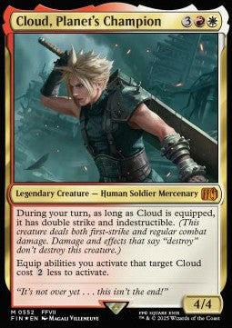 Cloud, Planet's Champion (V.2) - FINAL FANTASY: Extras (Mythic) [XFIN-552]