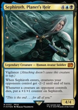 Sephiroth, Planet's Heir (V.2) - FINAL FANTASY: Extras (Mythic) [XFIN-553]