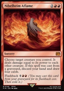 Nibelheim Aflame - Magic: The Gathering - FINAL FANTASY (Mythic) [FIN-146]