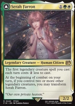 Serah Farron // Crystallized Serah - FINAL FANTASY (Rare) [FIN-240]