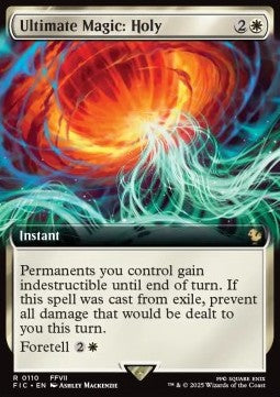 Ultimate Magic: Holy - Commander: Magic: The Gathering - FINAL FANTASY: Extras (Rare) [XFIC-110]