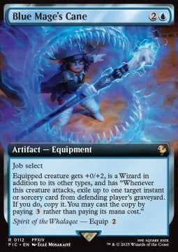 Blue Mage's Cane - Commander: Magic: The Gathering - FINAL FANTASY: Extras (Rare) [XFIC-112]