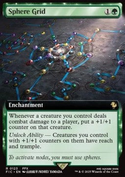 Sphere Grid - Commander: Magic: The Gathering - FINAL FANTASY: Extras (Rare) [XFIC-123]