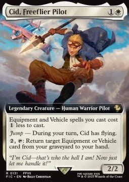 Cid, Freeflier Pilot - Commander: Magic: The Gathering - FINAL FANTASY: Extras (Rare) [XFIC-131]