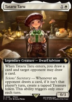 Tataru Taru - Commander: Magic: The Gathering - FINAL FANTASY: Extras (Rare) [XFIC-138]