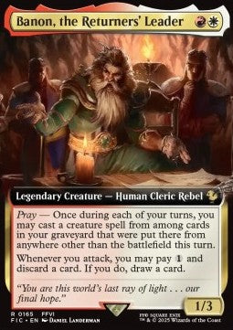 Banon, the Returners' Leader - Commander: Magic: The Gathering - FINAL FANTASY: Extras (Rare) [XFIC-165]
