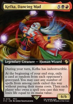 Kefka, Dancing Mad - Commander: Magic: The Gathering - FINAL FANTASY: Extras (Rare) [XFIC-174]