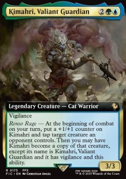 Kimahri, Valiant Guardian - Commander: Magic: The Gathering - FINAL FANTASY: Extras (Rare) [XFIC-175]