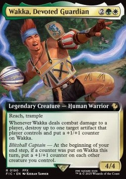Wakka, Devoted Guardian - Commander: Magic: The Gathering - FINAL FANTASY: Extras (Rare) [XFIC-190]