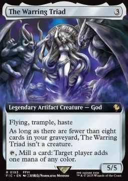 The Warring Triad - Commander: Magic: The Gathering - FINAL FANTASY: Extras (Rare) [XFIC-193]