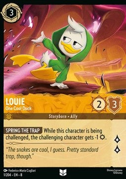 Louie - One Cool Duck (V.2) - Reign of Jafar (Uncommon) [8JAF-1]