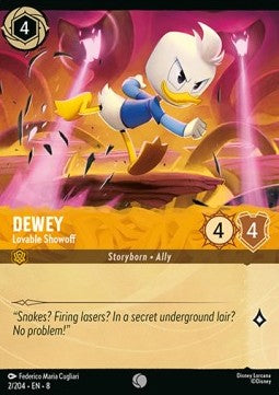Dewey - Lovable Showoff (V.2) - Reign of Jafar (Common) [8JAF-2]