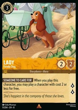 Lady - Family Dog - Reign of Jafar (Rare) [8JAF-11]