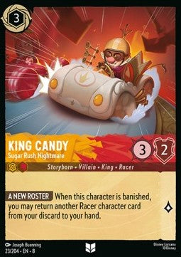 King Candy - Sugar Rush Nightmare - Reign of Jafar (Uncommon) [8JAF-23]