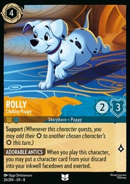 Rolly - Chubby Puppy - Reign of Jafar (Uncommon) [8JAF-26]