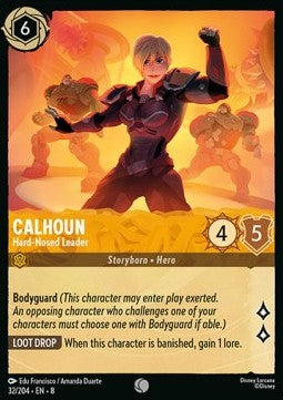 Calhoun - Hard-Nosed Leader - Reign of Jafar (Common) [8JAF-32]