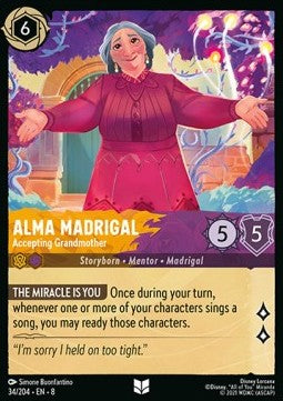 Alma Madrigal - Accepting Grandmother - Reign of Jafar (Uncommon) [8JAF-34]