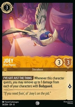 Joey - Blue Pigeon - Reign of Jafar (Common) [8JAF-36]