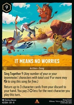 It Means No Worries (V.1) - Reign of Jafar (Rare) [8JAF-42]