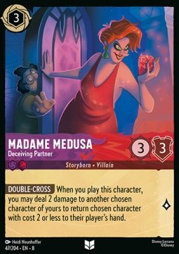 Madame Medusa - Deceiving Partner - Reign of Jafar (Uncommon) [8JAF-47]