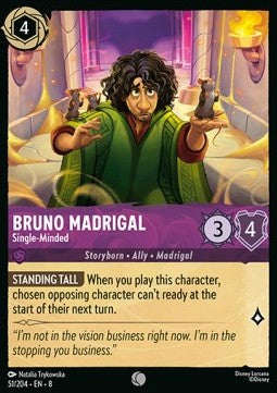 Bruno Madrigal - Single-Minded - Reign of Jafar (Common) [8JAF-51]