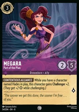Megara - Part of the Plan - Reign of Jafar (Common) [8JAF-54]