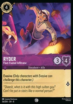 Ryder - Fleet-Footed Infiltrator - Reign of Jafar (Common) [8JAF-56]