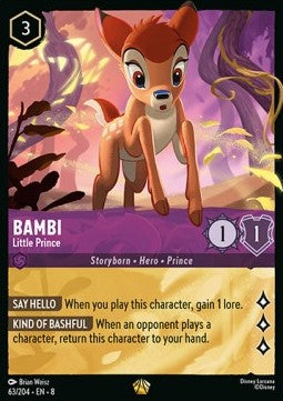 Bambi - Little Prince (V.1) - Reign of Jafar (Legendary) [8JAF-63]