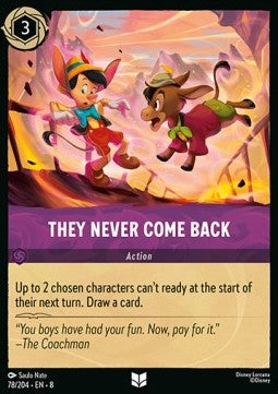 They Never Come Back - Reign of Jafar (Uncommon) [8JAF-78]