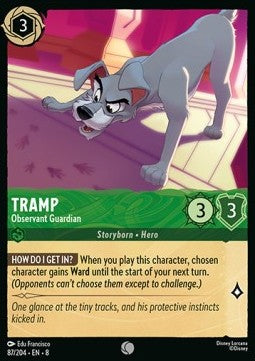 Tramp - Observant Guardian - Reign of Jafar (Common) [8JAF-87]