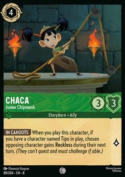Chaca - Junior Chipmunk - Reign of Jafar (Common) [8JAF-88]