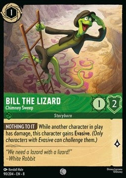 Bill the Lizard - Chimney Sweep - Reign of Jafar (Common) [8JAF-90]