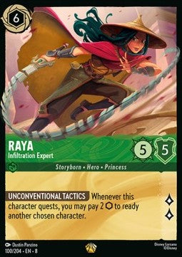 Raya - Infiltration Expert - Reign of Jafar (Legendary) [8JAF-100]
