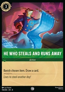 He Who Steals and Runs Away - Reign of Jafar (Common) [8JAF-114]