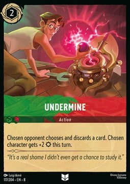 Undermine - Reign of Jafar (Uncommon) [8JAF-117]