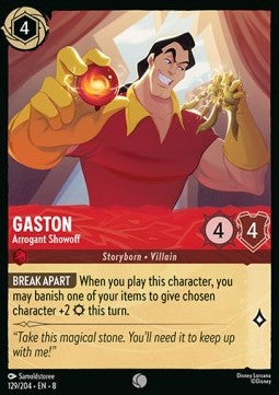Gaston - Arrogant Showoff - Reign of Jafar (Common) [8JAF-129]