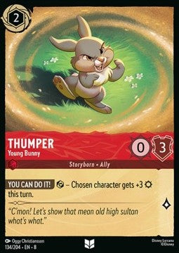 Thumper - Young Bunny - Reign of Jafar (Uncommon) [8JAF-134]