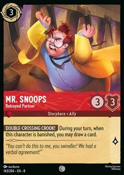 Mr. Snoops - Betrayed Partner - Reign of Jafar (Common) [8JAF-143]