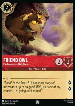 Friend Owl - Cantankerous Neighbor - Reign of Jafar (Common) [8JAF-144]