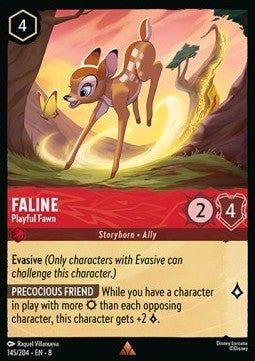 Faline - Playful Fawn - Reign of Jafar (Rare) [8JAF-145]