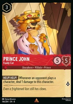 Prince John - Fraidy-Cat - Reign of Jafar (Rare) [8JAF-146]