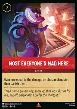 Most Everyone's Mad Here - Reign of Jafar (Rare) [8JAF-151]