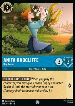 Anita Radcliffe - Dog Lover - Reign of Jafar (Common) [8JAF-155]