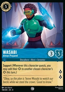 Wasabi - Always Prepared - Reign of Jafar (Common) [8JAF-158]