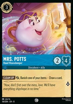 Mrs. Potts - Head Housekeeper - Reign of Jafar (Common) [8JAF-161]