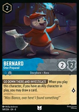 Bernard - Over-Prepared - Reign of Jafar (Uncommon) [8JAF-169]