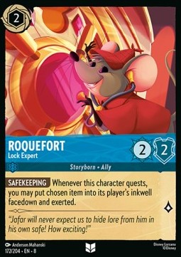Roquefort - Lock Expert - Reign of Jafar (Uncommon) [8JAF-172]