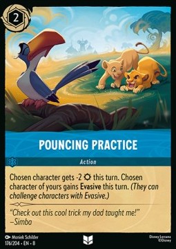 Pouncing Practice - Reign of Jafar (Uncommon) [8JAF-176]