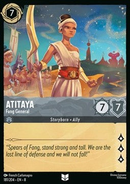 Atitaya - Fang General - Reign of Jafar (Uncommon) [8JAF-181]